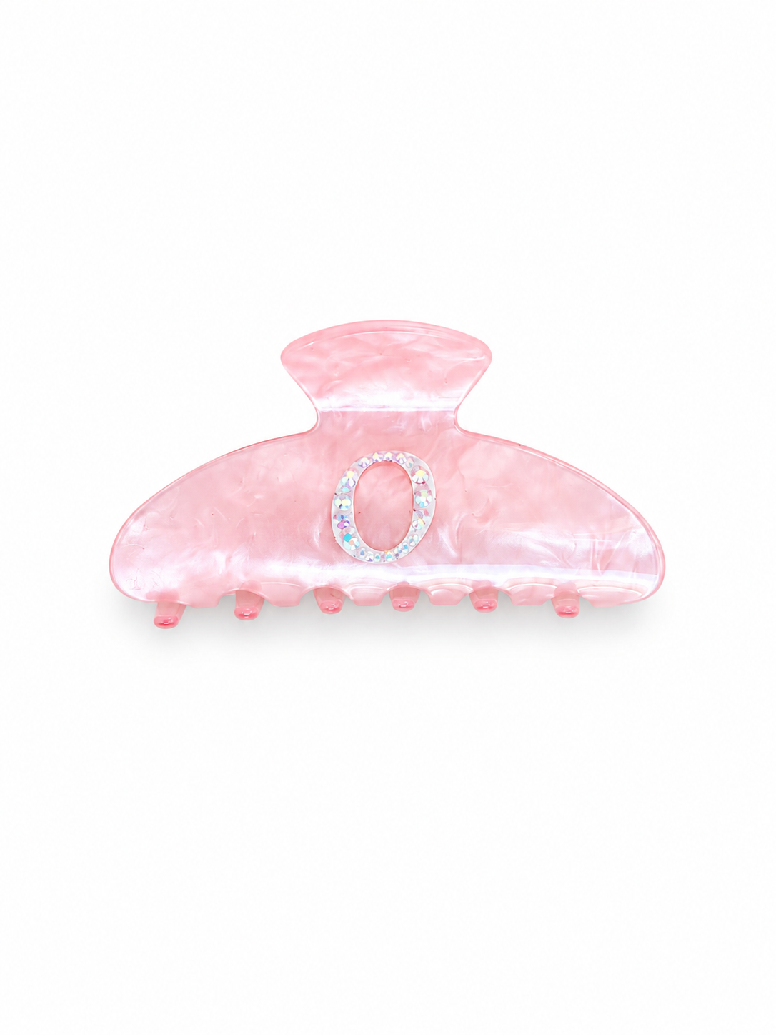 Pink Initial Clip
